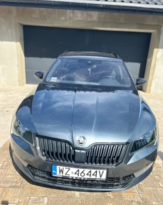 Skoda Superb cena 98400 przebieg: 143600, rok produkcji 2018 z Poznań małe 137